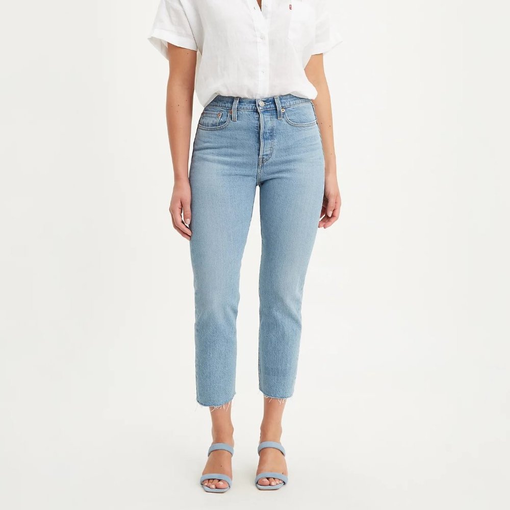 Levi's Wedgie Straight Ankle Jeans- Size 26